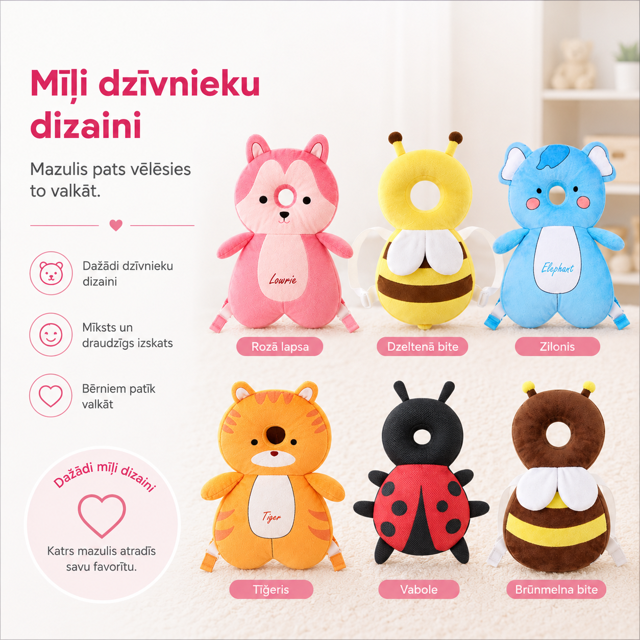 Bērnu Galvas Aizsargs