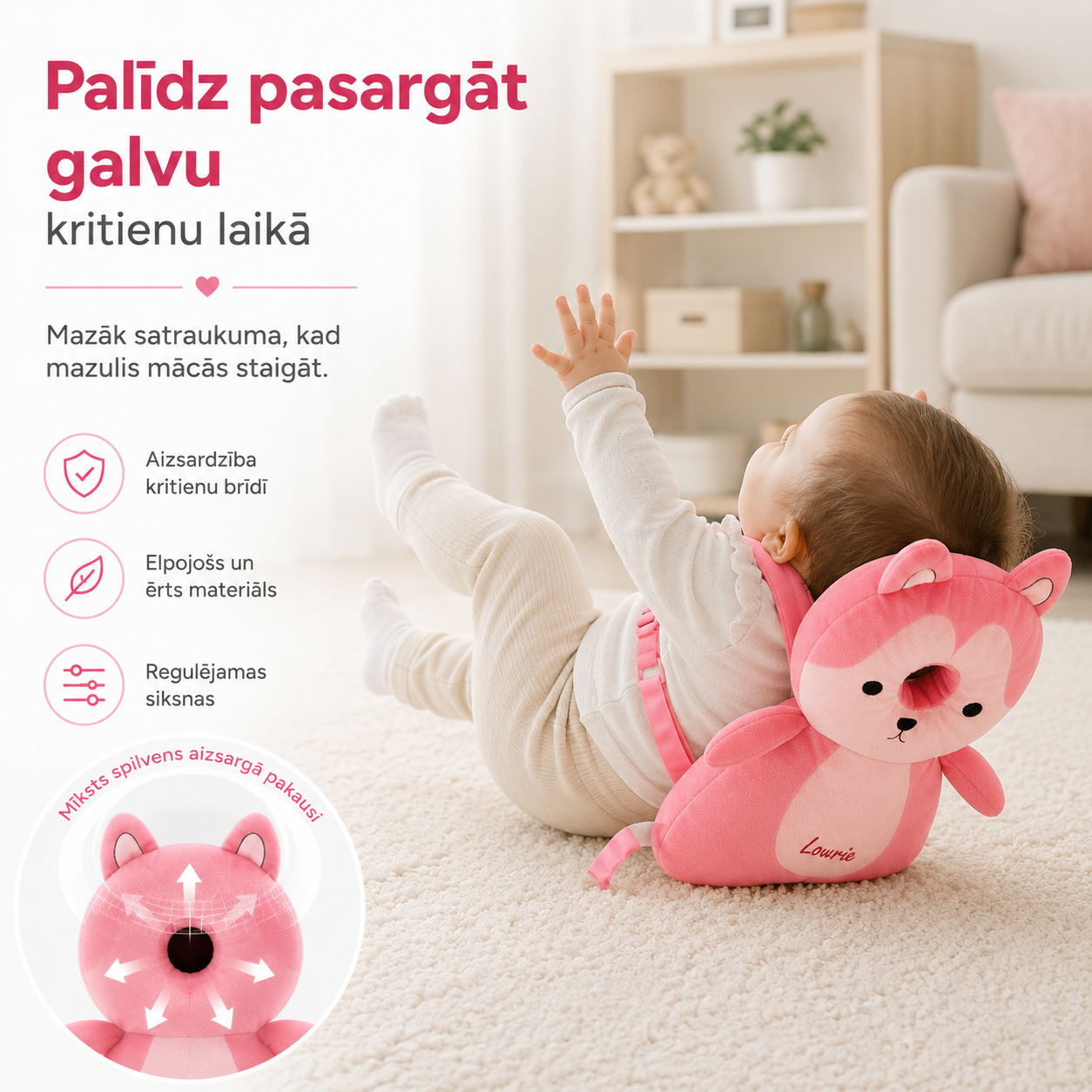 Bērnu Galvas Aizsargs